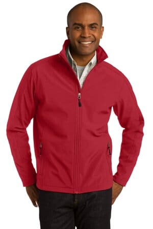 RICH RED J317 port authority core soft shell jacket