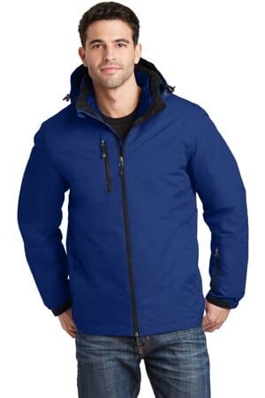 NIGHT SKY BLUE/ BLACK J332 port authority vortex waterproof 3-in-1 jacket