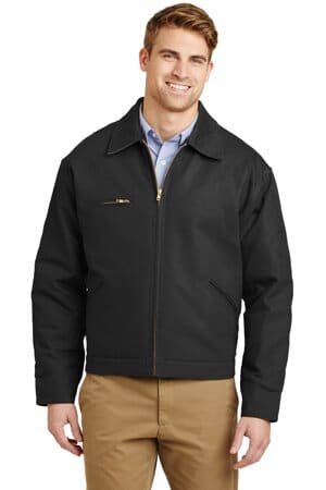 BLACK J763 cornerstone-duck cloth work jacket