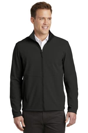 DEEP BLACK J901 port authority collective soft shell jacket