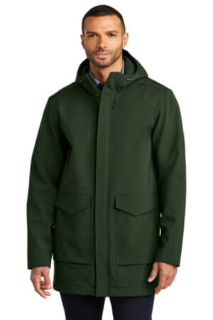DARK OLIVE GREEN J919 port authority collective outer soft shell parka