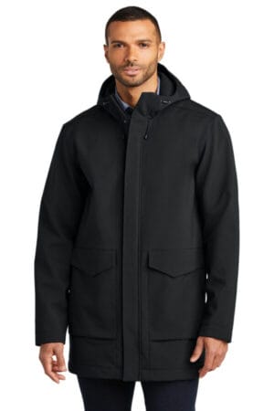 DEEP BLACK J919 port authority collective outer soft shell parka