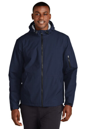 TRUE NAVY JST56 sport-tek waterproof insulated jacket