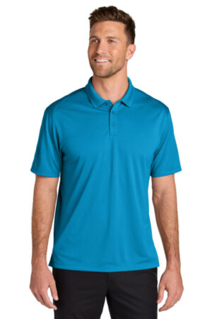 PARCEL BLUE K240 port authority wearever performance pique polo