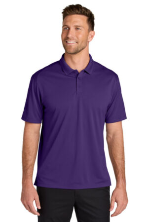 PRISM PURPLE K240 port authority wearever performance pique polo