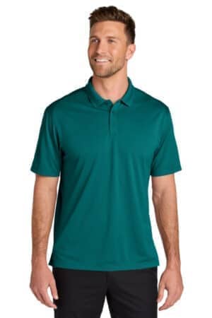 TEAL GREEN TEAL GREEN K240 port authority wearever performance pique polo