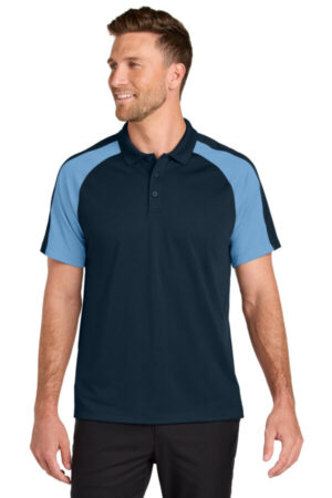 K247 port authority wearever performance pique colorblock polo
