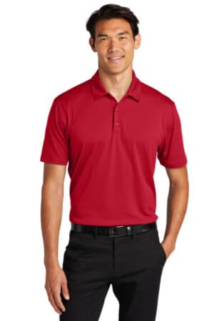 ENGINE RED K398 port authority performance staff polo
