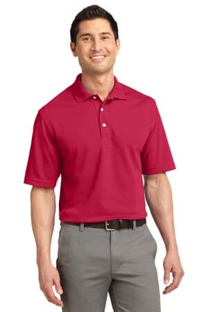 RED K455 port authority rapid dry polo
