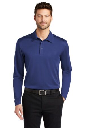 ROYAL K540LS port authority silk touch performance long sleeve polo