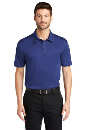 ROYAL K540P port authority silk touch performance pocket polo