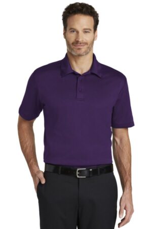 BRIGHT PURPLE K540 port authority silk touch performance polo