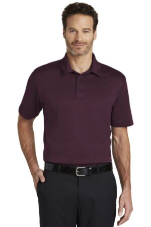MAROON K540 port authority silk touch performance polo