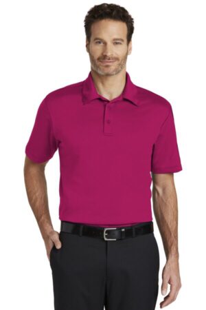 PINK RASPBERRY K540 port authority silk touch performance polo