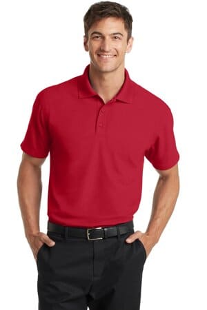 ENGINE RED K572 port authority dry zone grid polo