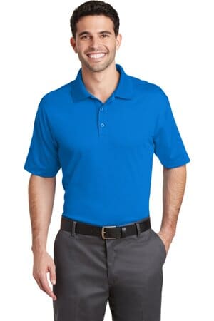 SKYDIVER BLUE K573 port authority rapid dry mesh polo
