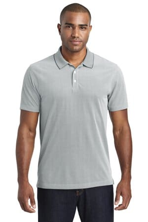 GUSTY GREY K582 port authority poly oxford pique polo