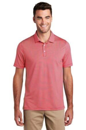 RICH RED/ WHITE K646 port authority gingham polo
