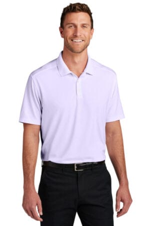 BRIGHT LAVENDER K683 port authority city stretch flat knit polo