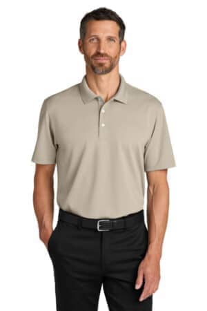 K845 port authority dry zone stain-release grid polo