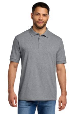 KP55 port & co core blend jersey knit polo