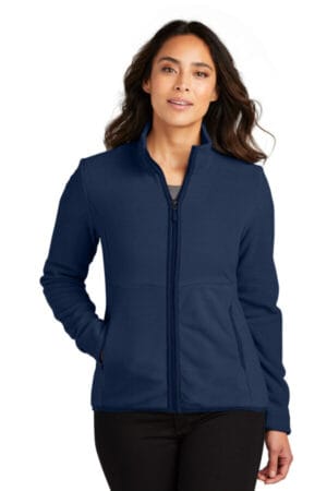 L110 port authority ladies connection fleece jacket