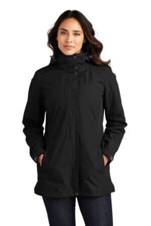L123 port authority ladies all-weather 3-in-1 jacket