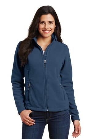 INSIGNIA BLUE L217 port authority ladies value fleece jacket