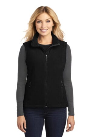 BLACK L219 port authority ladies value fleece vest