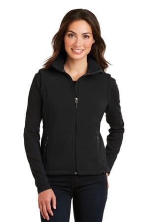 BLACK L219 port authority ladies value fleece vest