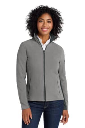 FROST GREY/ MAGNET FROST GREY/ MAGNET L233 port authority women's summit fleece full-zip jacket