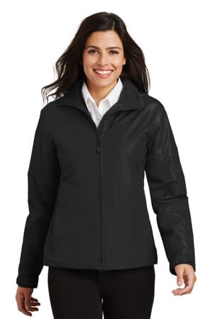 TRUE BLACK/ TRUE BLACK L354 port authority ladies challenger jacket