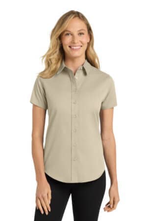 L508 port authority women's short sleeve easy care shirt