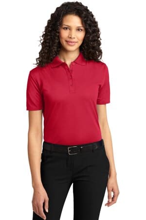 ENGINE RED L525 port authority ladies dry zone ottoman polo