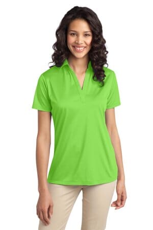 L540 port authority ladies silk touch performance polo