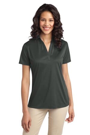 Custom embroidered performance polo shirts