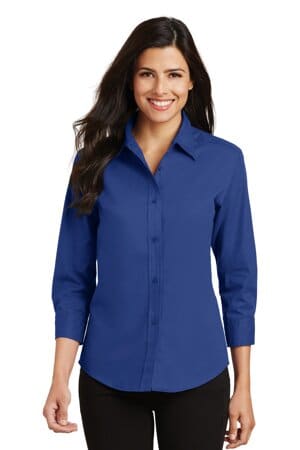 L612 port authority ladies 3/4-sleeve easy care shirt