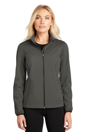 GREY STEEL L717 port authority ladies active soft shell jacket