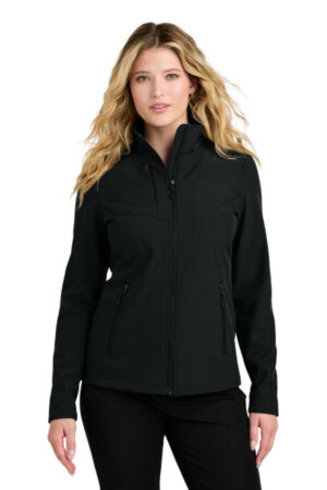 DEEP BLACK L720 port authority women's c-free core soft shell