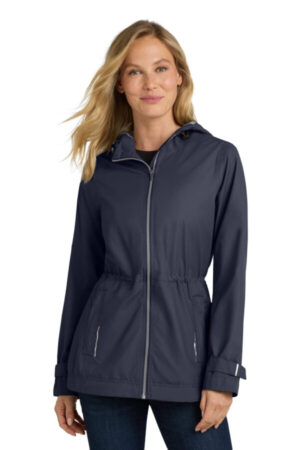 NAVY L7710 port authority women's northwest slicker