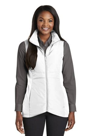 WHITE L903 port authority ladies collective insulated vest