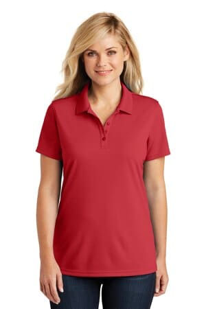 RICH RED LK110 port authority ladies dry zone uv micro-mesh polo