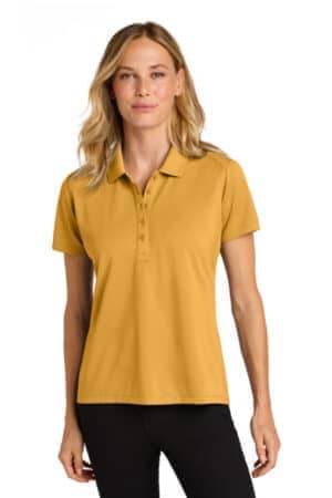 GOLD LK240 port authority women's wearever performance pique polo