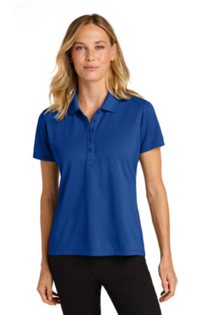 TRUE ROYAL LK240 port authority women's wearever performance pique polo