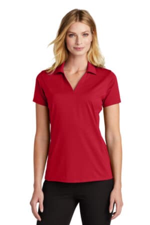 ENGINE RED LK398 port authority ladies performance staff polo