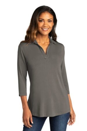STERLING GREY LK5601 port authority ladies luxe knit tunic