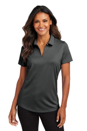 GRAPHITE LK683 port authority women's city stretch polo