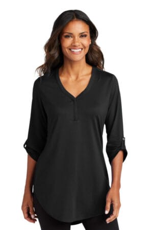 LK6840 port authority women's city stretch 3/4-sleeve tunic