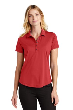 RICH RED LK864 port authority women's c-free snag-proof polo