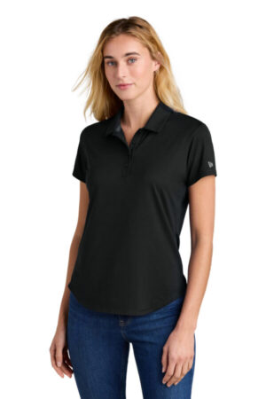 BLACK LNEA225 new era women's power polo